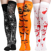 Halloween Themed Print Stockings