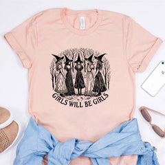 'Girls will be Girls' Goth Dark Witches T-Shirt