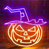 Halloween Pumpkin Neon LED Light Sign