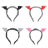 Lace wings headband