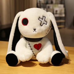 Goth Creepy Bunny Rabbit Kawaii Plushie