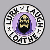 Purple Skeleton Enamel Pin