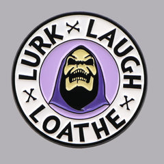 Purple Skeleton Enamel Pin