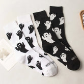 Cute Spooky Ghost Socks