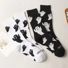 Cute Spooky Ghost Socks