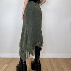 Bohemian Steampunk skirt