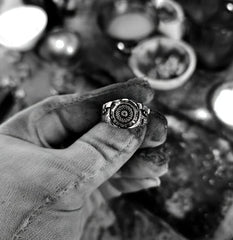 Spiral Steampunk ring