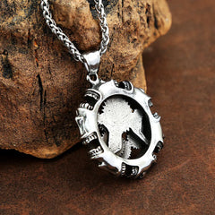 Mens Steampunk necklace