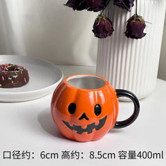Halloween Pumpkin Themed Mug