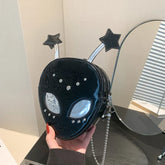 Alien Pattern Shoulder Bag