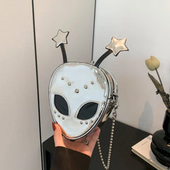 Alien Pattern Shoulder Bag
