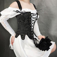 Laced Steampunk corset