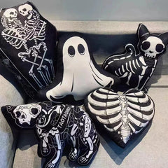 Kawaii Dog Ghost Plush Pillow