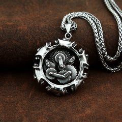 Mens Steampunk necklace