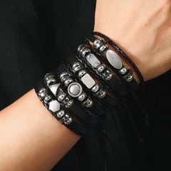 Alternative Goth Multi-layer Retro Bracelet