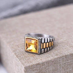 Watch Strap Stone Ring