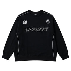Y2K 3M Reflective Print Long Sleeve Top