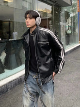 Y2K American Leather Jacket