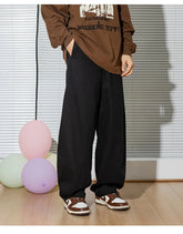 Y2K Arc Shaped Baggy Trousers