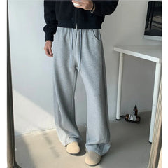 Y2K Baggy Straight Leg Sweatpant Joggers Trousers