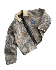 Y2K Camo Bomber Jacket