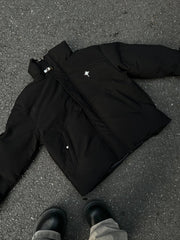Y2K Collared Padded Puffer Jacket Coat