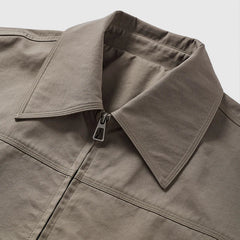 Y2K Cropped Cargo Jacket