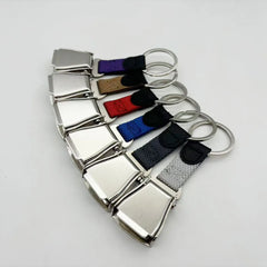 Y2K Detachable Mini Plane Safety Seatbelt Plane Belt Loop Keychain