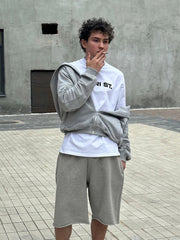 Y2K Essential Long Cotton Shorts
