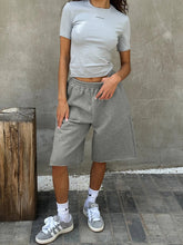 Y2K Essential Long Cotton Shorts