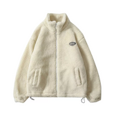 Y2K Fluffy Zip Up Fleece Jacket