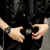 Y2K Korean Cross Punk Buckle Belt