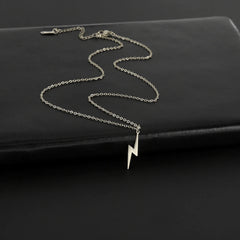 Y2K Lightning Pendant Necklace