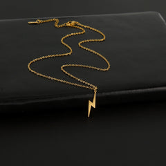 Y2K Lightning Pendant Necklace