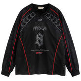 Y2K Moto Long Sleeve Top