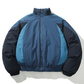 Y2K Patchwork Puffer Jacket Coat