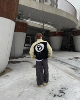 Y2K Reversible 8 Ball Fleece Jacket