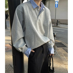 Y2K Spring Fake Two Pieces Jumper Sweater