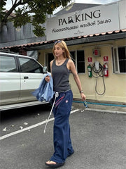 Y2K Vintage Wide Leg Oversized Sweatpant Joggers Trousers
