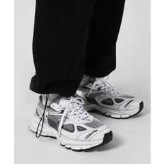 Y2K White Mesh Trainers