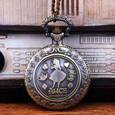 Alice in Wonderland Steampunk pocket watch