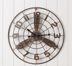 Aviator Steampunk clock