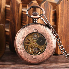 Bronze Steampunk pocket watch
