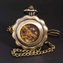 Sunflower Steampunk pocket watch