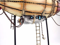 Steampunk balloon aircraft