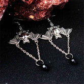 Bat Steampunk earrings
