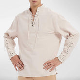 Beige Steampunk shirt
