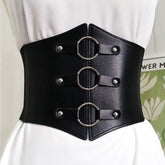 Steampunk belt with rings