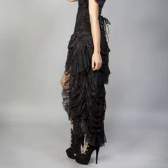 Large size Steampunk skirt