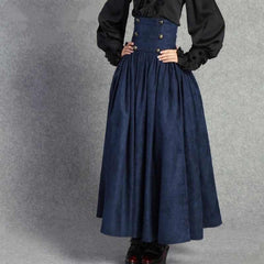 Medieval Steampunk maxi skirt